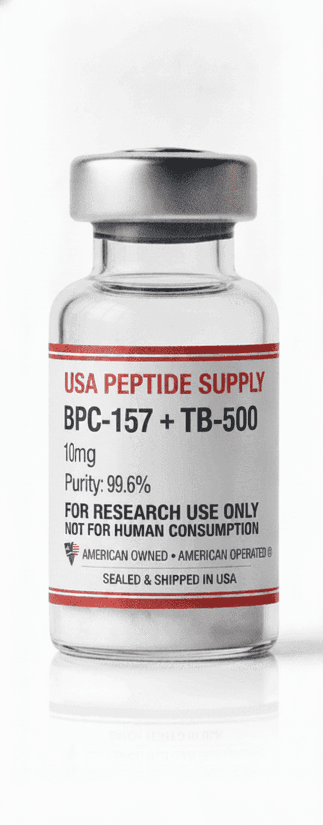 BPC-157 + TB-500 research vial