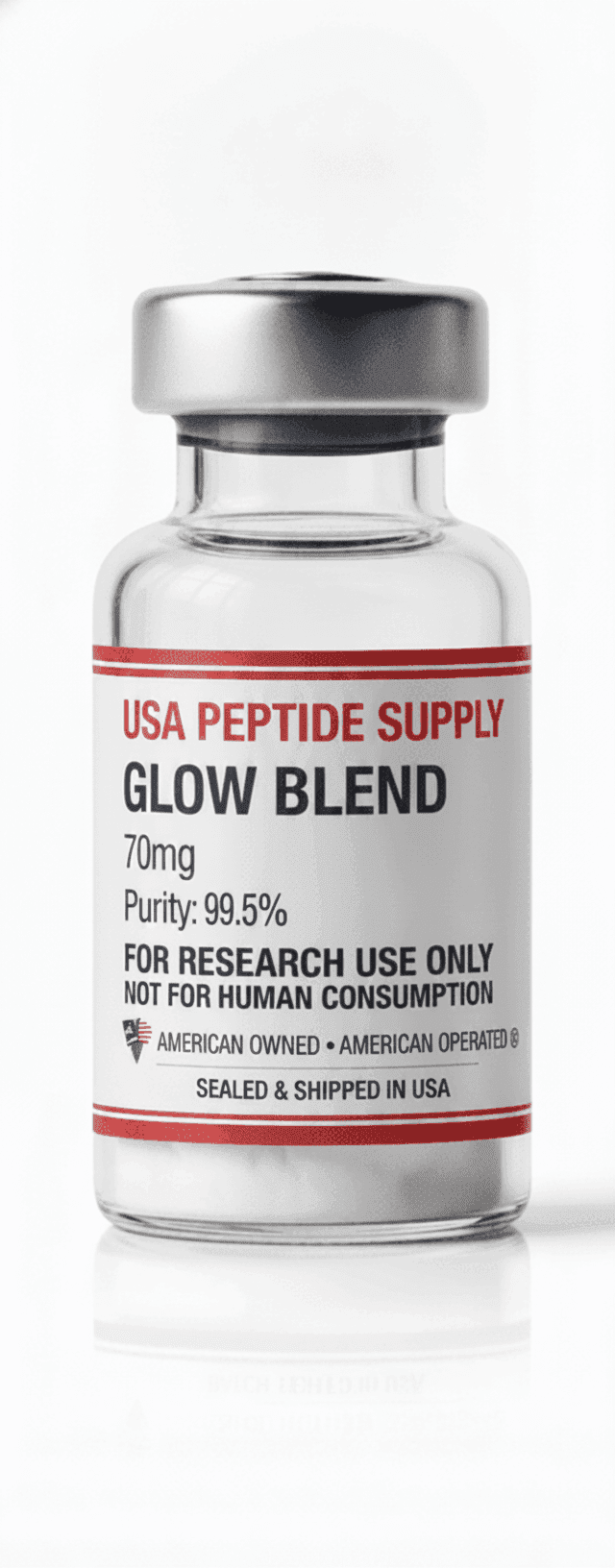 GLOW Blend research vial