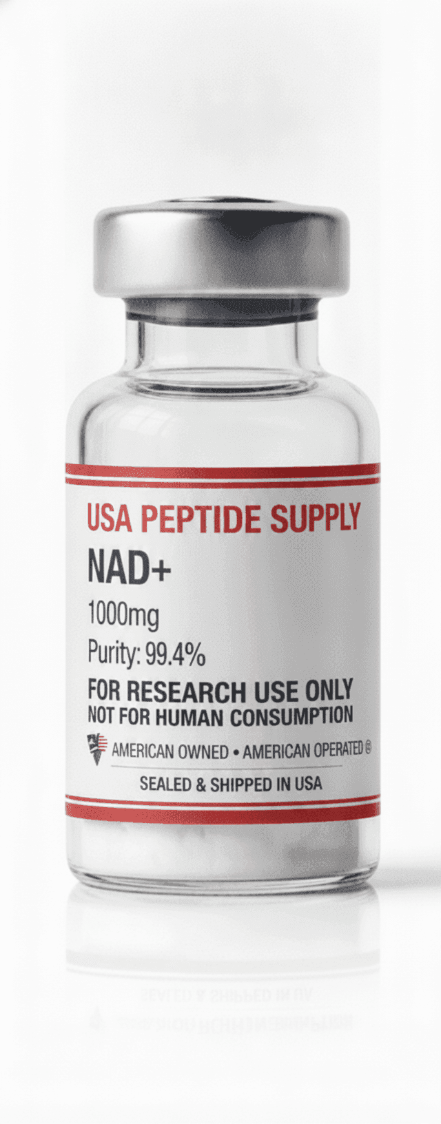 NAD+ research vial